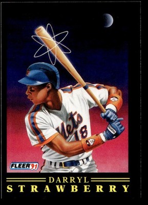 1991 Fleer #12 Darryl Strawberry Pro-Visions