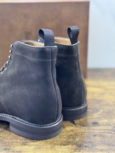 Berwick 1707 Herren Wildleder Stiefelette Braun Boden Vibram Casual Boot 43,5 - Bild 3 von 7