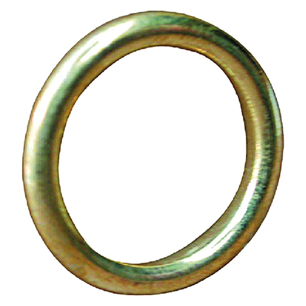 Set 200 Anelli per Tende in Ottone Lucido 19x25 mm - Eleganza Classica