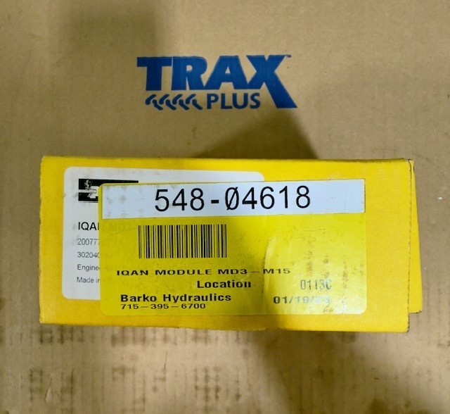 Barko Loader Display - 548-04618 / Parker # 20077793