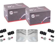 2X A.B.S. FÜHRUNGSHÜLSEN-SATZ BREMSSATTEL HINTEN VORNE passend für ABARTH 500 50