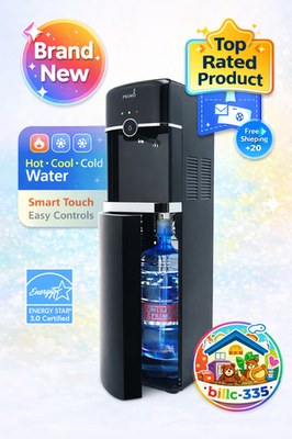 #ad BRAND NEW Primo Water 601242 C Smart Touch Bottom Load Water Dispenser Black $157.00