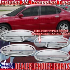 2000-2005 LESABRE IMPALA BONEVILLE Chrome Door Handle COVERS noPSK *see picture*