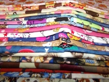 CAT kitten FELINE paw print animal Cotton quilt FABRIC U-Pick 1/2YD or as listed