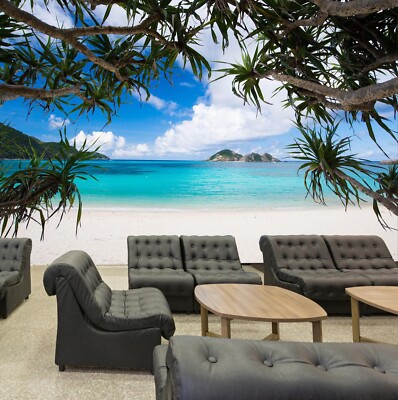 3D Sea Branches ZHUA6048 Wallpaper Wall Murals Removable Self-adhesive Ann