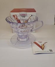Image of Hario V60 VDR-02-T Plastic Coffee Dripper Transparent Size 02 For 1-4 Cups