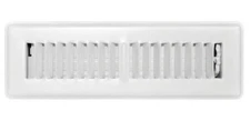 2x10 WHT FLR Register,No 413W2X10-R Ameriflow By Hart & Cooley