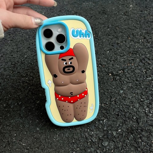 New Funny Cartoon TPU Soft Phone Case Cover for IPhone 11 12 13 14 15 16 Series - Picture 2 of 16