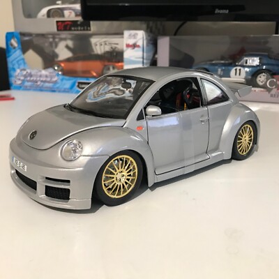 VW Beetle RSI 2001 1:18 Bburago Diecast Model Car - Rare | eBay