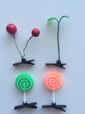 Child Girl Kid Cute Cherry/Lollipop/plant Fruit Party Crazy Hair Decor Clip Prop