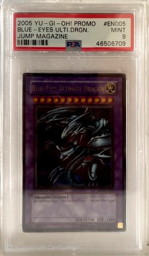YUGIOH JMP-EN005 BLUE EYES ULTIMATE DRAGON ULTRA RARE HOLO YUGIOH JMP-EN005 BLUE EYES ULTIMATE DRAGON ULTRA RARE HOLO