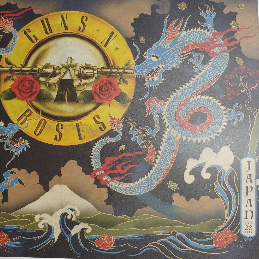 Guns N’ Roses　ジャパンツアー2017 限定デリトグラフ Guns N' Roses ジャパンツアー2017 限定デリトグラフ 大流行中