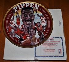 SPORTS IMPRESSIONS SCOTTIE PIPPEN PLATE LARGE 10 1/4
