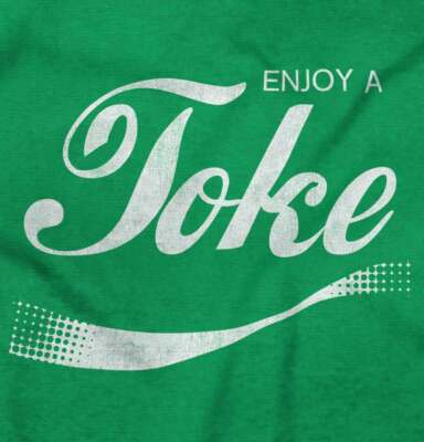 Funny Marijuana 420 Stoner T-Shirt For Men & Women - Toke A Bowl Humor Unisex Crewneck Tee