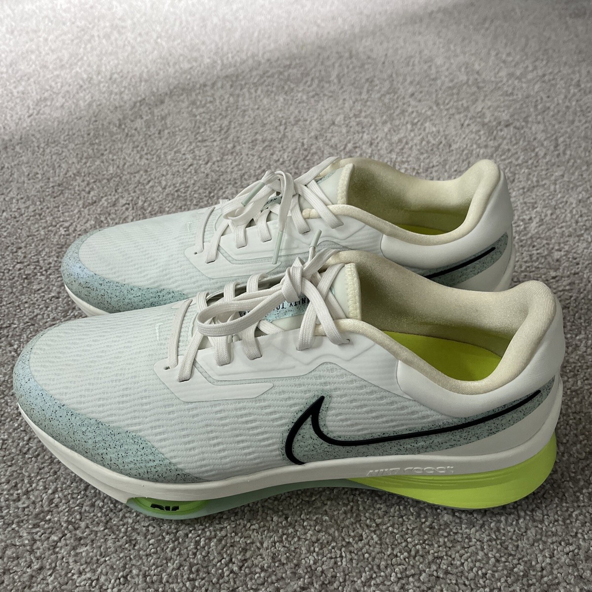 Nike Air Zoom Infinity Tour Next% Golf Shoes Sail Volt