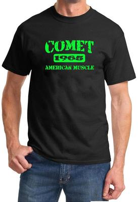 1965 Mercury Comet American Muscle Car Color Design Tshirt NEW Free Ship
