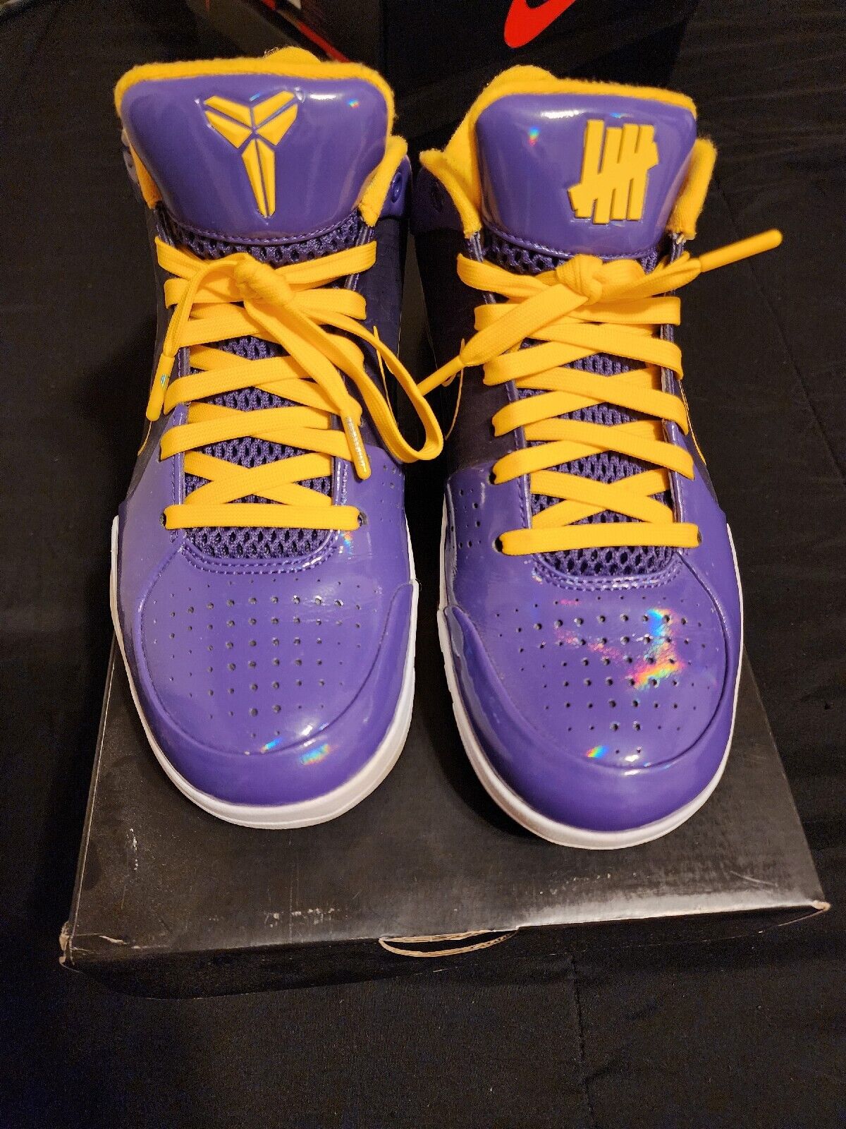 Undefeated Nike Kobe 4 Protro Lakers Kyle Kuzma CQ3869-500