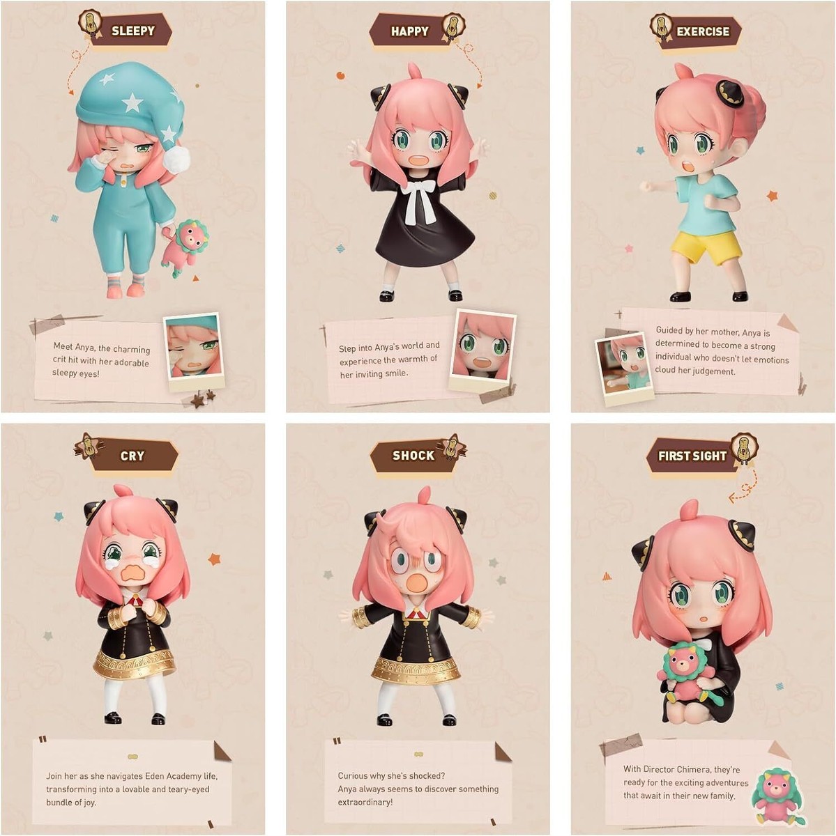 POP MART Spy x Family Anya's Daily Life Series Blind Box Figure