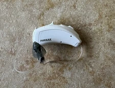 Phonak CROS B-13 Hearing Aid  1745X 1TUL - LEFT ONLY  - White - FREE SHIP!