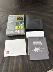 Gioco Nintendo NES Galaga Demons Of Death CIB completo di scatola 