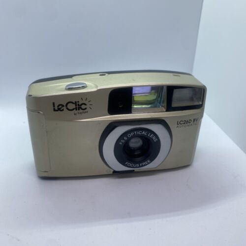 Le Clic LC26D BV Film Camera By Keystone 35mm Film Red Eye Nice! - Picture 2 of 9