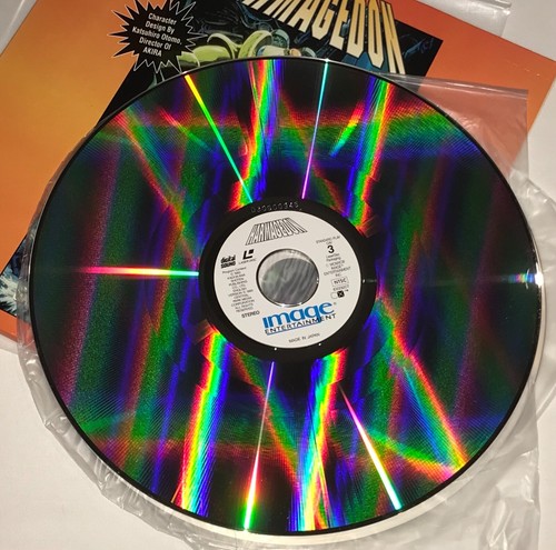 Harmagedon Laserdisc Anime U.S. Manga Corps Near Mint Condition - 2 discs - Picture 4 of 4