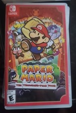 EMPTY CASE- Paper Mario The Thousand Year Door - Nintendo Switch-NO GAME-EMPTY 