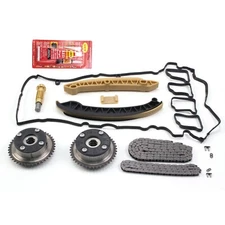 Timing Chain Kit +Camshaft Gear Fits Mercedes Benz C230 C200 SLK200 1.8L M271
