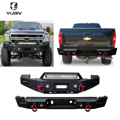 Vijay For 2007-2010 Chevy Silverado 2500/3500 HD Front/Rear Bumper