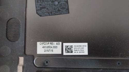 Scocca iferiore tastiera per NOTEBOOK DELL INSPIRION Serie 7000 - 17'' - Foto 3 di 3