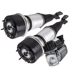 2x Front Left / Right Air Shocks & Compressor for Jaguar XJ X350 X358 C2C41349