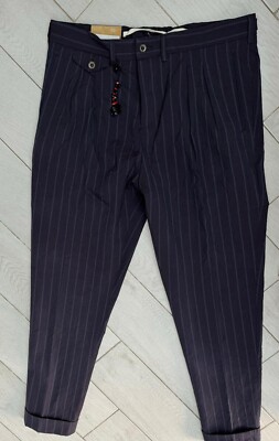 MARCO PESCAROLO (BY KITTON) Mod. SORRENTO Herren Hose 100% Baumwolle Gr. 50 MP31L