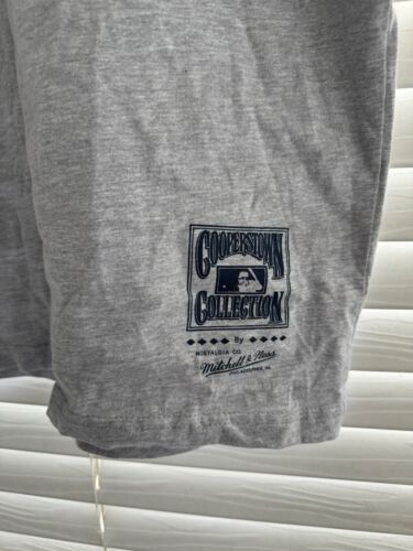 Atlanta Braves Mitchell & Ness Grigio Heather T Shirt Collezione Cooperstown Uomo L - Foto 3 di 7