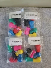 (Lot of 4) Pencil Grip: Universal Ergonomic Writing Aide, 6 grips per pack-New!