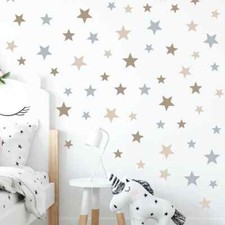 Boho Stars Wall Stickers Baby Kids Room Nursery Wall Decals Home Wall Decals