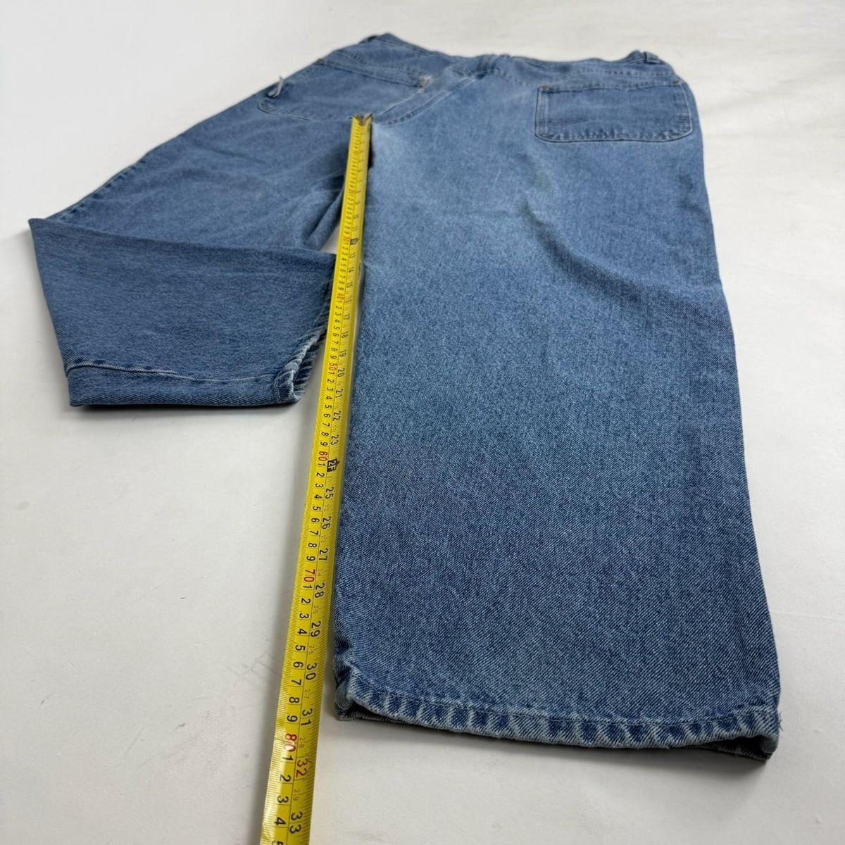 Vintage y2k grunge embroidered faded archive baggy wide leg boss