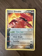 Pokémon Groudon 9/95 - EX Team Magma vs. Team Aqua - Deutsch 2004