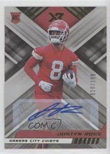 2022 Panini XR Rookies Auto 10/199 Justyn Ross #152 Auto 14zh