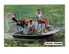 NZ Sanitarium Speed Boats & Pleasure Craft 1959 #02 Swamp Skimmer Everglades USA
