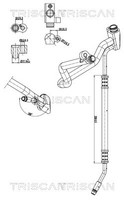 Klimaleitung Vorne FÜR Mini Mini (R56) - Triscan 9010 11008