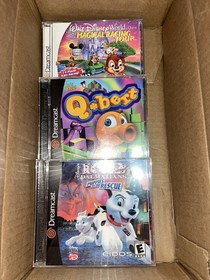 Q*bert (Sega Dreamcast, 2000) lot of 3 games