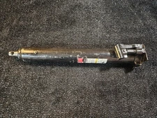 Hydraulic Long Ram Jack 8 Ton Single Pump Clevis Base Engine Hoist, Black