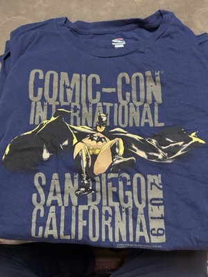 2019 Comic-con T-shirt DC Batman 3xl