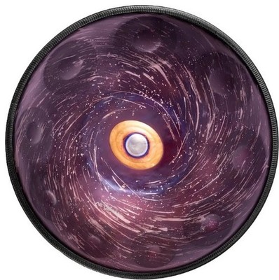 AS Teman 10 Noten Handpan 440Hz Stahlzunge Schlagzeug-Percussion-Instrument Drum