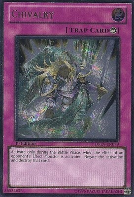 Near Mint Chivalry - DREV-EN079 - Ultimate Rare - 1st Edition - YuGiOh 