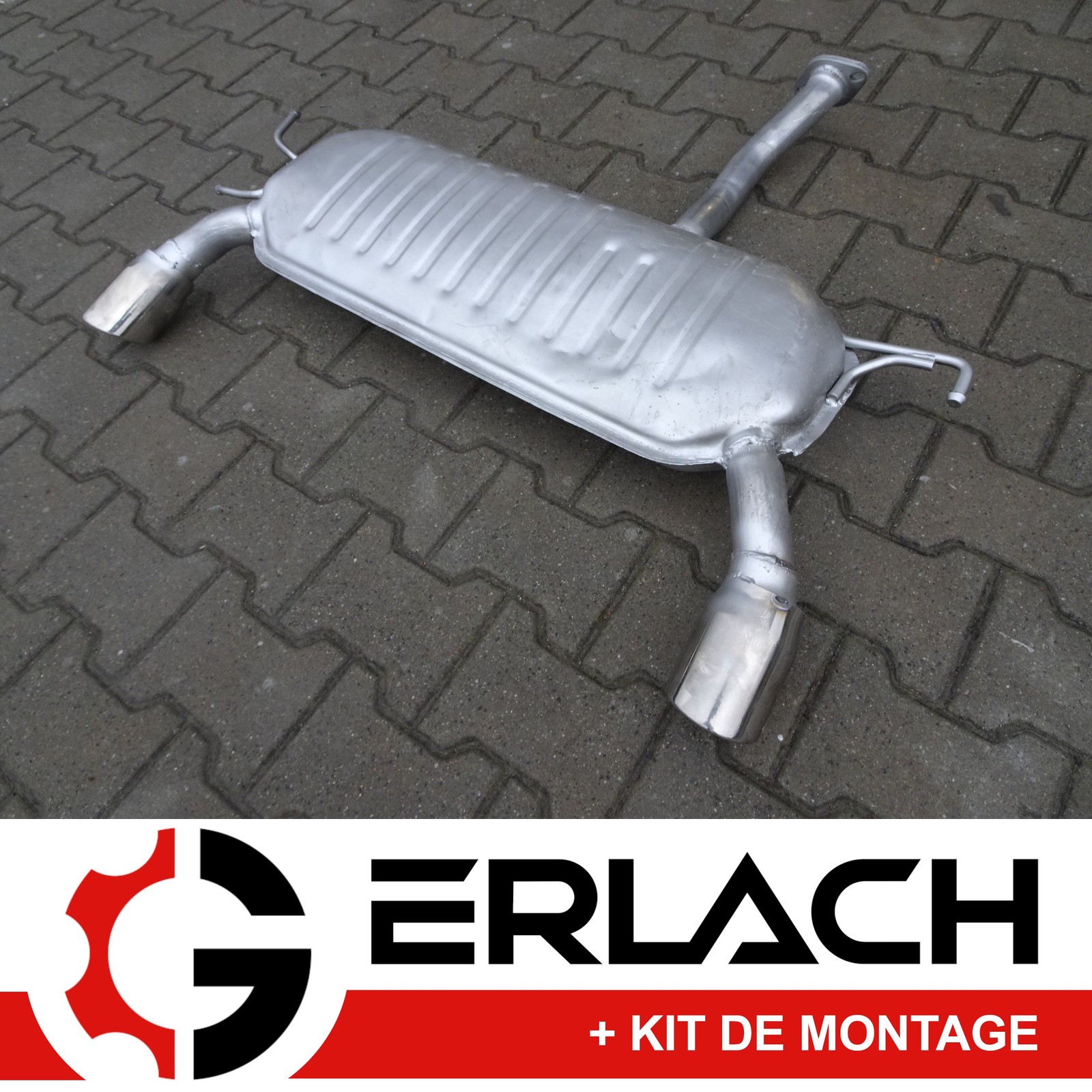 Silencieux arrière silencieux pour éliminer les bruits d'échappement Tucson Sportage 4x4