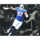 Dexter Lawrence Autograph Signed New York Giants 11x14 Photo (Beckett)