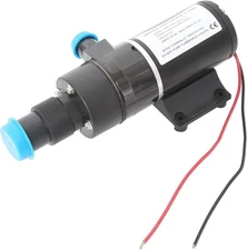 12V 45LPM Self-Priming Macerator Waste Water Pump for Boat RV Run Dry Protection