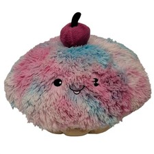 Squishable 'Comfort Food Collection' Candy Party Cupcake pink/blue cherry on top