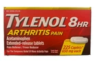 Tylenol Arthritis Acetaminophen 650mg Extended-Release 225 Caplets Exp 9/2028